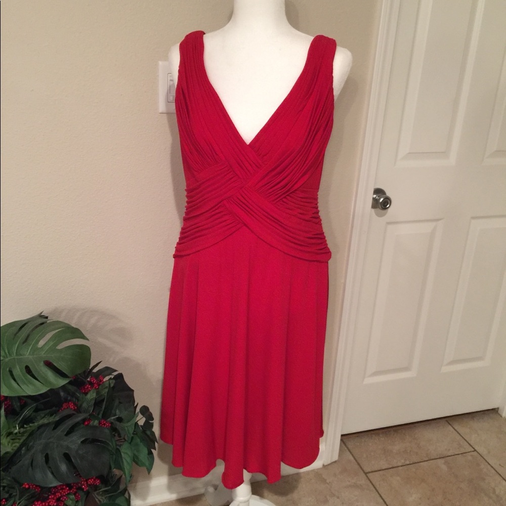 Red dress